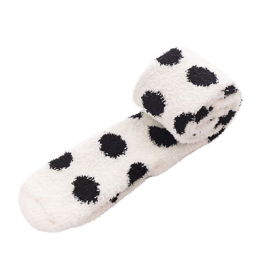 LEKODE Knee High Socks for Women Cotton Knee High Socks Winter Stockings Womens Thigh High Socks Vintage Socks Ladies Socks Men's Socks Black One Size