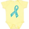 thumbnail image 3 of Inktastic Teal Awareness Ribbon Girls Baby Bodysuit, 3 of 5