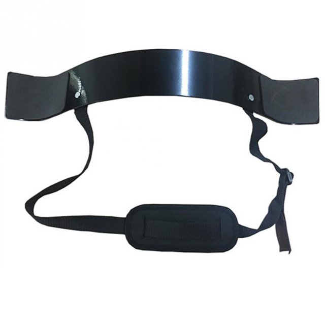stanreset Biceps Training Board Aluminum Alloy Biceps Support Arm Trainer with Adjustable Strap
