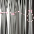 thumbnail image 4 of 4/6 Pcs Magnetic Curtain Tiebacks, Modern Simple Style Curtain Tiebacks, Decorative Drape Ties and Holdbacks Holder for Window Draperies, Curtain Clips Rope Straps Magnet Home Office, 4 of 6