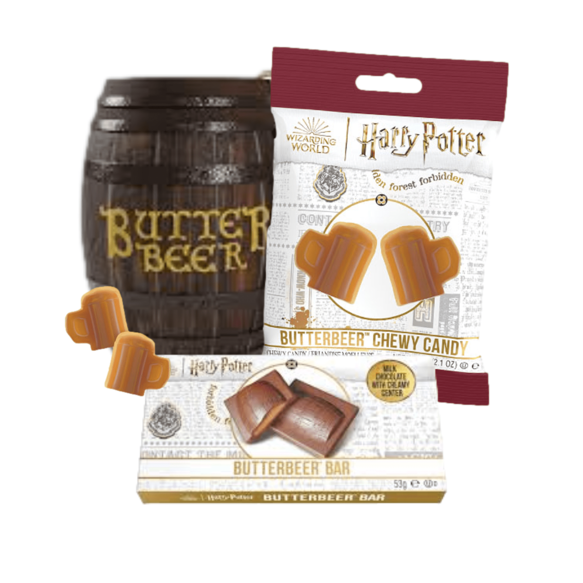 Jelly Belly Harry Potter Butterbeer Bar 24ct 