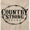 thumbnail image 2 of Country Strong Logo Western Cowboy Sweatshirt for Men or Women Brisco Brands 4X, 2 of 5