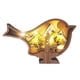 thumbnail image 2 of 2 Pieces Wood Art Silhouette Sculpture Animal Crafts for Shelf Gifts Fernando Escultura de silueta de oso, 2 of 8