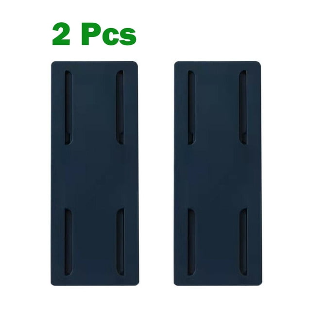 2pcs Wall-Mount Power Strip Holder & Extension Organiser