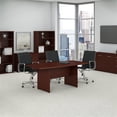 thumbnail image 3 of Bush Business Furniture 72W x 36D Boat Shaped Conference Table in Harvest Cherry, 3 of 7