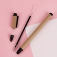 cobrcref-simple-kraft-paper-case-neutral-pen-black-and-blue-pen-0-5mm
