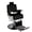 Sblack, variant on Hydraulic Barber Chair with Foot Rest and Square Base 360 Degrees Rolling Swivel Hair Styling Chair, All Purpose Beauty Spa Equipment Salon Chair Tattoo Chair Beauty Equipment (Black)