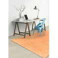 thumbnail image 6 of Linon Home Decor New Flokati Area Rug Collection, Pumpkin, 2.33 x 4.67, 6 of 6