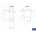 thumbnail image 4 of AmGood 30 in. x 15 in. Stainless Steel Table | Metal Utility Kitchen Prep Work Table | NSF, 4 of 13