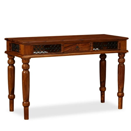 UPC: 8718475572886 | vidaXL Writing Table Solid Sheesham Wood 47.2 x19.7 x29.9