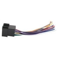 thumbnail image 6 of 2x Auto Radio ISO Harness Adapter Stereo Connector 16 Pin Car Radio Stereo Connector ABS 12V Wire Harness Adapter Male Female, 6 of 12