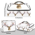 thumbnail image 3 of Iauyy Casserole Carrier for Hot Food Insulated Casserole Travel Carry Bag with Lid Food Warmer Bag for Party/Picnic,Antler Watercolor-a, 3 of 7
