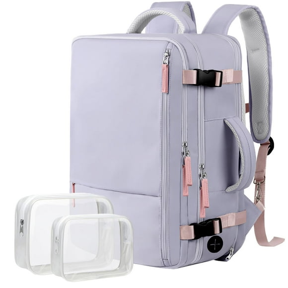 Mochila de viaje Hanples extra grande 40L impermeable para mujer