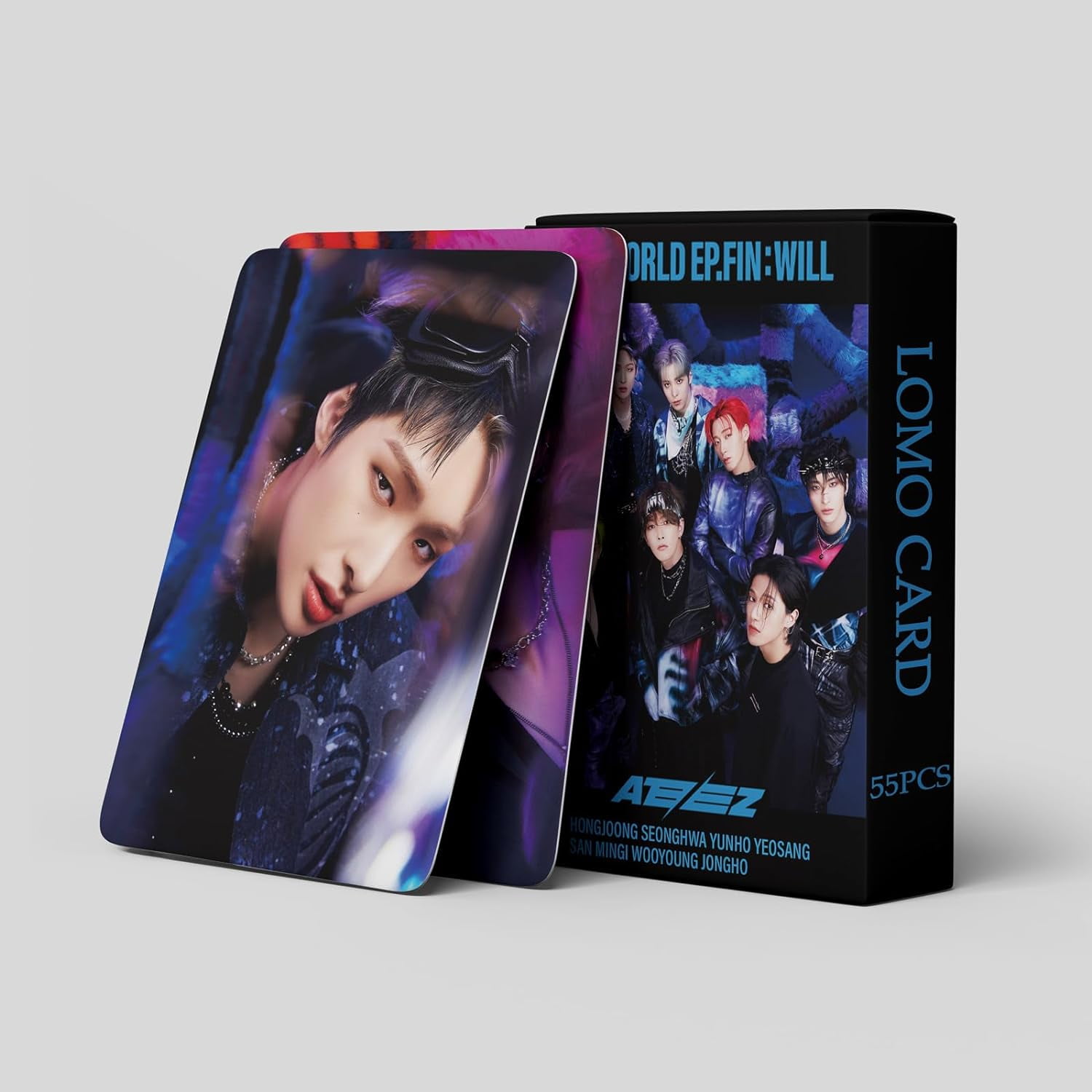 Kpop ATEEZ Group Lomo Cards ATEEZ THE WORLD EP.FIN: Will New