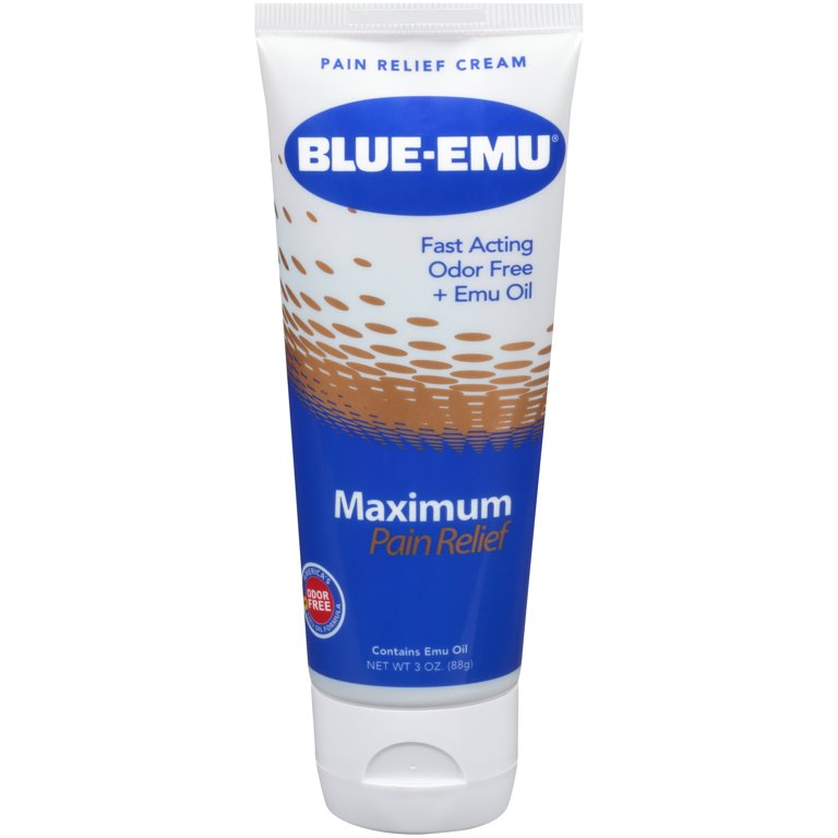 Blue-Emu Maximum Pain Relief Cream for Arthritis, Muscles, and Joints, 3 oz