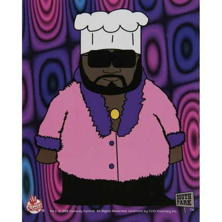 South Park - Psychedelic Chef Decal (Best Of Chef South Park)