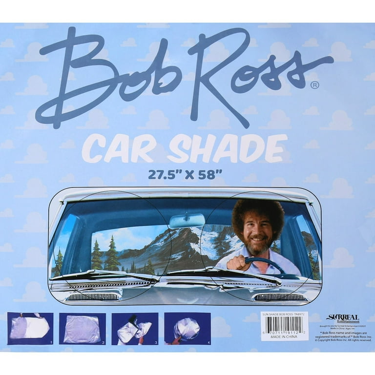 Bob ross 2024 car sun shade
