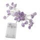 thumbnail image 1 of Cadena de luces LED para exteriores, colgante decorativo de piedra natural para niños, tira de lámparas, decoración para sala de estar, adorno iluminado de cumpleaños, púrpura Advancent HA009310-01B, 1 of 6