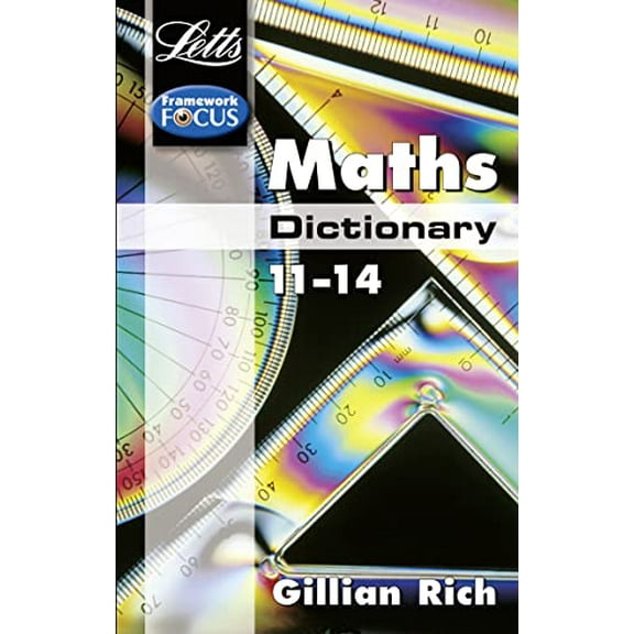 Pre-Owned Maths Dictionary Age 11-14 (Letts Key Stage 3 Subject Dictionaries) Paperback