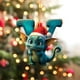 thumbnail image 2 of Adorno navideño para perros | Regalo para amantes de las mascotas | Colgante plano de acrílico para la decoración del árbol de Navidad | Adorno colgante para el hogar para dueños de perros, 2 of 2