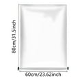 thumbnail image 2 of 1PC Large Winter Plant Cover - Transparent Plastic Freeze Protection with Drawstring, Waterproof Plant Shelter Bag for Outdoor Garden Plants & Shrubs, 2 of 5