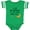 Football Green and White, variant on Inktastic I Love My Abuelo to the Moon and Back Boys or Girls Baby Bodysuit