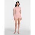 thumbnail image 2 of No Boundaries Fit Stretch Tee with Short Sleeves, Women's XS-XXXL, 2 of 5