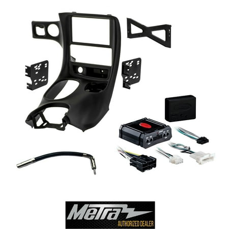 Audi Harness - C5 Corvette Double DIN Stereo Audio System Center Console Harness Combo Kit DP-3021B XSVI-2004 AD-GM1 DDIN Metra FITS: All 97-04 Corvettes