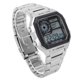thumbnail image 3 of Reloj Cronógrafo Digital Nikou Resistente al Agua Color Plateado, 3 of 15