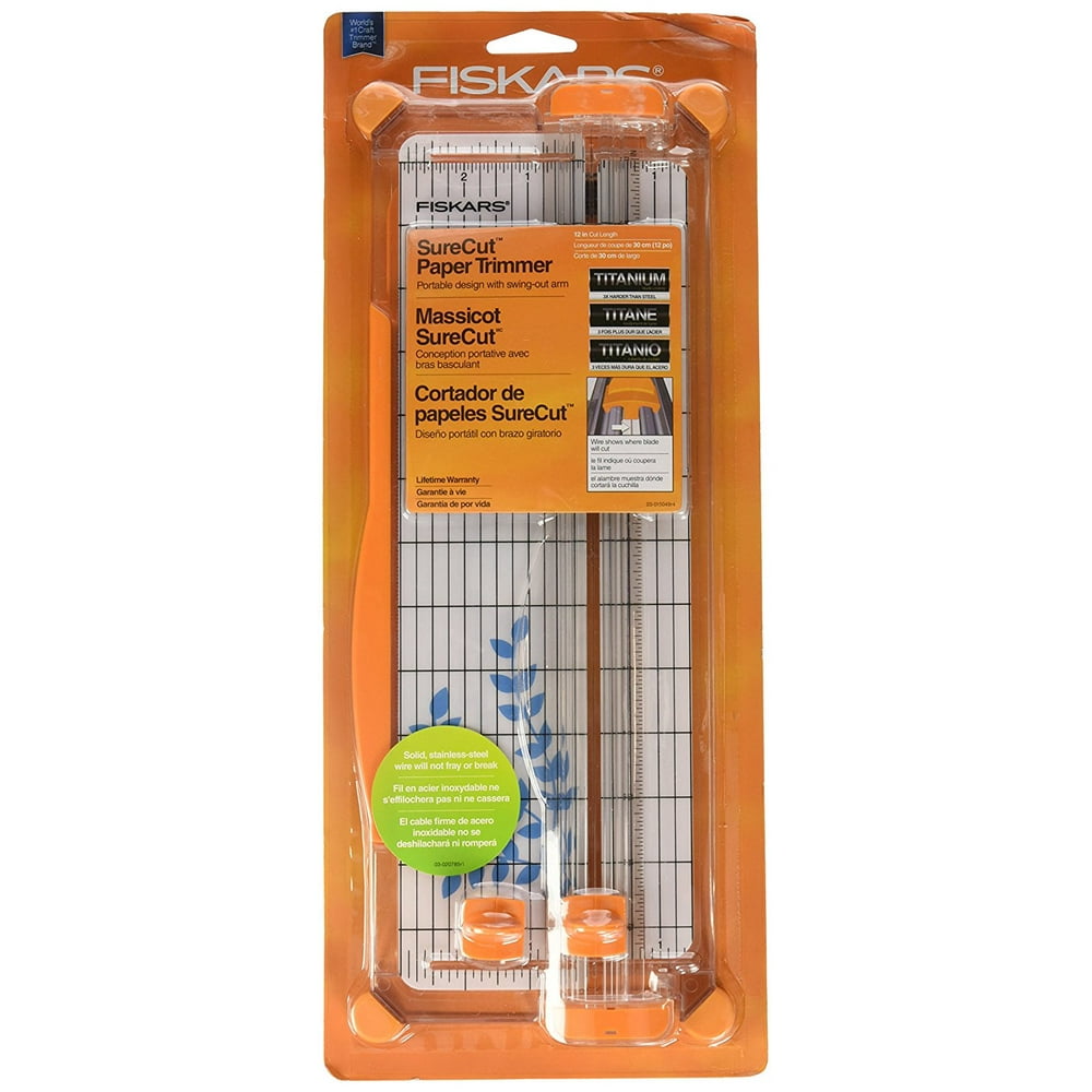 SureCut Deluxe Craft Paper Trimmer, 12Inch Cut Length (1298937797), 12