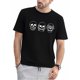 thumbnail image 1 of Lifestyle Graphic playera de manga corta estándar para hombreMen's Skull Print Round Neck Short Sleeve T-shirt, Gothic Casual Fashion Graphic Loungewear Pajamas Top For Summer Tee For Adult, Men, W, 1 of 6