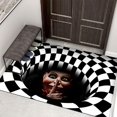 thumbnail image 3 of Área De Felpudo De Halloween, Felpudo De Payaso Con Estampado 3D Para Decoración De Sala De Estar Y Dormitorio Cateissary HA043316-04, 3 of 6