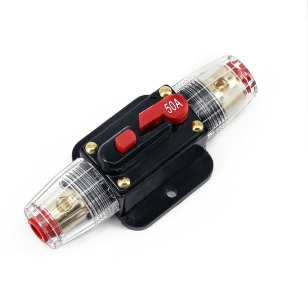 20A100A 12V DC Car Audio Solar Energy Inline Circuit Breaker Fuse