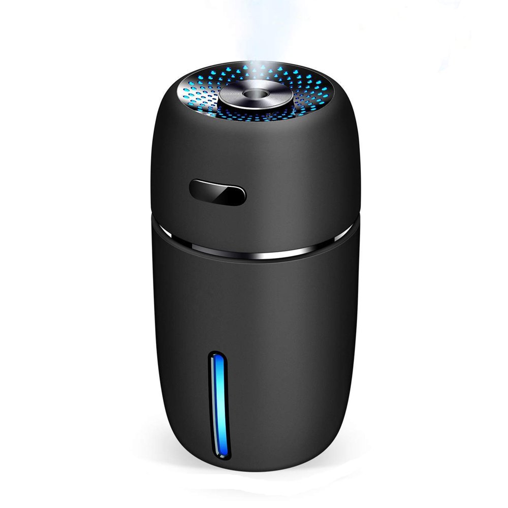 Fysho Portable Mini USB Humidifier, 200ml Ultrasonic Cool Mist