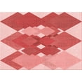 thumbnail image 1 of Ahgly Company Indoor Rectangle Patterned Pastel Pink Area Rugs, 2' x 5', 1 of 6