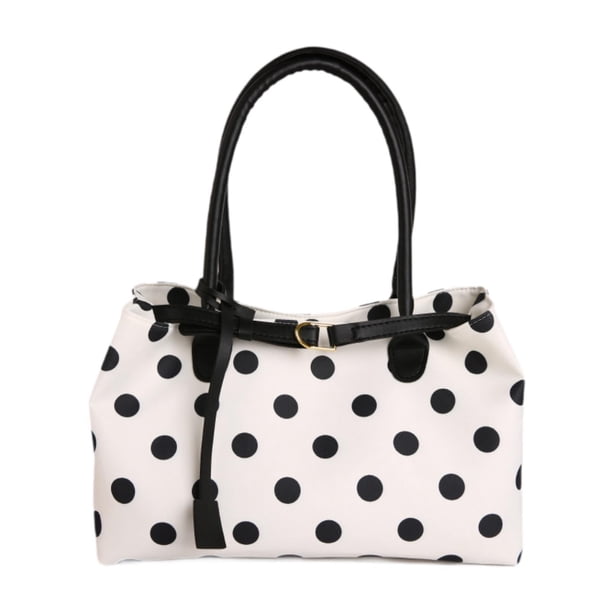 Bolso tote de gran capacidad, elegante y sencillo, bolso de hombro para negocios y compras de primavera. Negro
