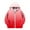 02-Watermelon Red, variant on Atogsazn Kids Girl Fleece Lined Sweatshirt Children Casual Gradient Full Zip Long Sleeve Sweatshirts Clothing 02-Yellow 5-6 Years Fashion