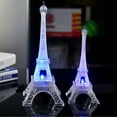 thumbnail image 2 of Mini Eiffel Tower LED Color Changing Night Light Home Bedroom Party Lamp Decor, 2 of 6