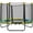 Black, variant on Qaba Kids Trampoline, Indoor Outdoor Trampoline with Enclosure Net, Black