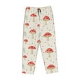 thumbnail image 4 of Fotbe Flat Mushrooms Women's Pajama Pants,Sleepwear Pants,Pj Bottoms Drawstring And Pockets-Medium, 4 of 9