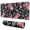 Pioneer Flower Floral-1, variant on Long Mouse Pads for Desk,Pioneer Flower Floral Print Pattern Desk Mats on Top Of Desks, Desk Mouse Pad Extra Large with 3mm Non-Slip Base and Stitched Edge for Gaming,Office,Work,Home 31.5"x11.8"