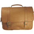 thumbnail image 1 of David King & Co 119T Porthole Brief with Inside Organizer- Tan, 1 of 1