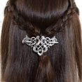 thumbnail image 4 of KAIYANG Pinzas para el cabello con nudo celta, accesorios para el cabello vikingos vintage, pasador para el cabello, pinza para sujetar la cola de caballo, 4 of 5