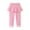 Pink, variant on BULLPIANO Toddler Girls Leggings with Skirt 2 Pack of Warm Stretchy Ruffle Skirt Pant Kids Tutu Pantskirt Tights Pants