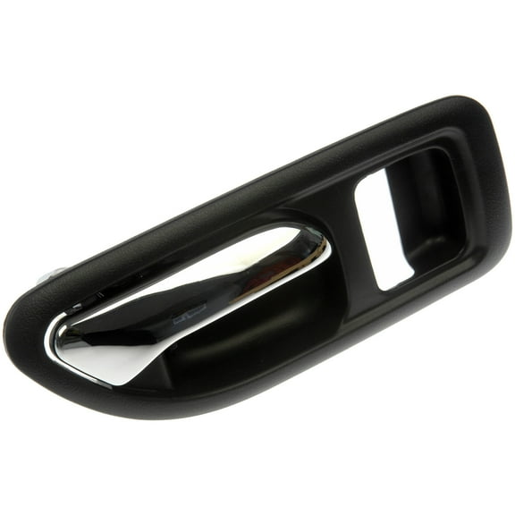 Dorman 81449 Front Passenger Side Interior Door Handle for Specific Honda Models, Chrome Lever; Gray Housing