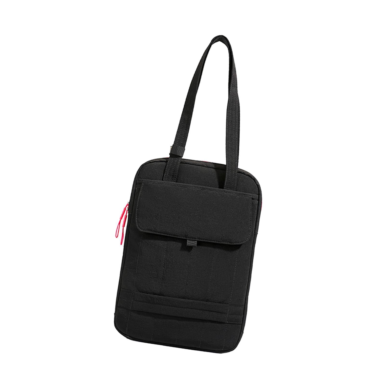 Laptop Shoulder Bag Tote Handbag Waterproof Taffeta Velvet Large Capacity for Office and Business Professionals