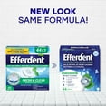 Efferdent Retainer & Denture Cleaner Tablets, Minty Fresh & Clean, 44