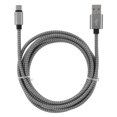 thumbnail image 1 of USB Type-C Cable 2A Aluminum Alloy Fast Charging Data Cable Nylon Braided Compatible For Ios Android Phones Tablets, 1 of 8