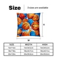thumbnail image 5 of Basketball Throw Pillow Inserts Set Covers of 2 Decorative Velvet Throw Pillows with Unique Patterns - 16x16, 18x18, 20x20 Inches for Home Decor and Gifts, 5 of 6