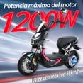 thumbnail image 3 of Motobici eléctrica Honey Whale ZL Negro/Rosa, 3 of 4